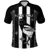 2023 NEW Style AIO Pride Custom Text Magpies Indigenous Polo Shirt We are the Champions size：XS-6XLNew product，Can be customization