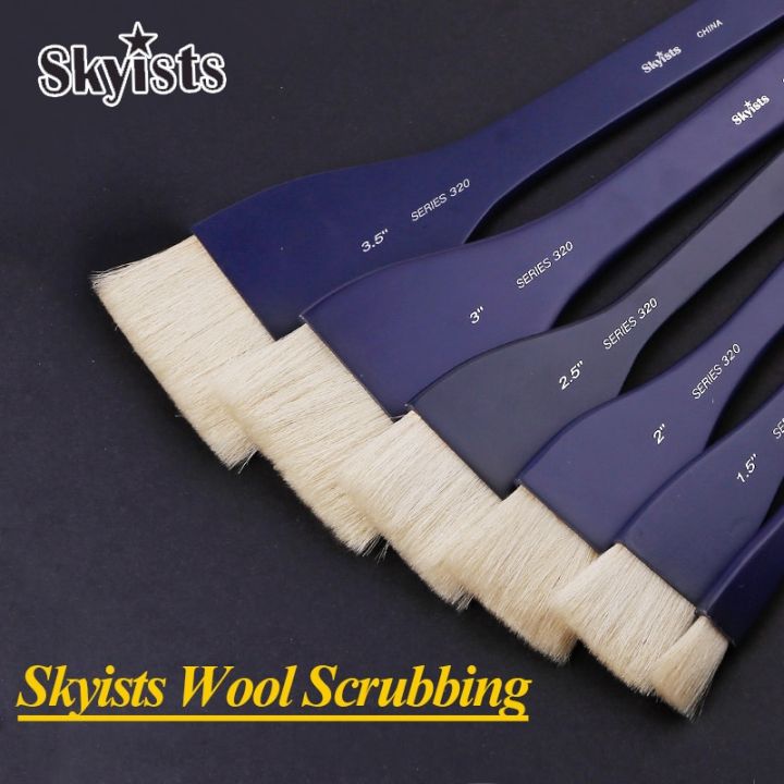 skyists-wool-scrubbing-brush-0-5-1-1-5-2-2-5-3-3-5-inch-for-different-size-watercolor-acrylic-oil-painting-school-art-supplies