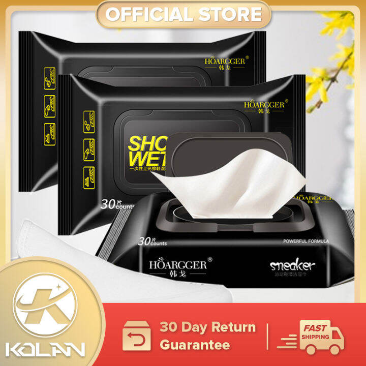 Kolan Wipe Shoes Cleaning Sneakers Wet Sole Whitener Clean Wiper