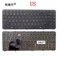 New English laptop Keyboard for HP 14-B TPN-Q113 Q115 Sleekbook 14-B019US 14-B004TX B005TX B006TX With Frame US Layout