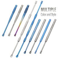 TiTo Ear Wax Pickers Titanium Earpick Sticks Earwax Remover Curette Ear Pick Cleaning Ear Cleanser Spoon Health Care Earpick