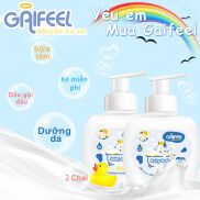 Sữa tắm Sữa thơm sữa tắm Gel GAIFEEL hương sữa cho bé 320ml2 Chai