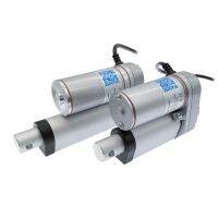 Motor Listrik ขับเคลื่อนเชิงเส้น24V Dc 50Mm 30Mm 20Mm จังหวะที่เปิดหน้าต่าง100n200n300n500n750n800n900n1100n1300n1500n