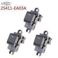 3ชิ้นสวิตช์หน้าต่างไฟฟ้า25411 EA03A สำหรับนิสสัน Murano เทียน่าแคชไคเบิกทางชายแดน R51 Xterra Navara 25411EA03A