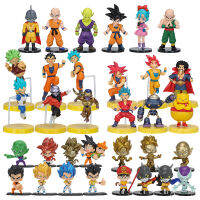 678Pcs ชุดตัวเลข Son Goku Vegeta Bulma Broli Frieza กางเกงว่ายน้ำ Beerus Grand Priest Gamma Figurine PVC ของเล่น