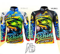 เสื้อตกปลา,ปั่นจักรยาน Monster Fishing World มีให้เลือก 2 สี (สินค้าพร้อมจัดส่ง) ป้องกันแสง UV เนื้อผ้าผิวสัมผัสนุ่มนิ่ม,ใส่แล้วรู้สึกเย็นสบาย