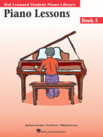 หนังสือเปียโน Hal Leonard Student Piano Library Lessons (Book Only) Book 5