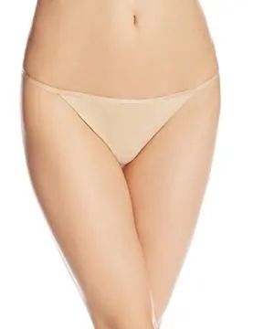 Calvin Klein Women's Invisibles Thong Multipack Panty, Polished