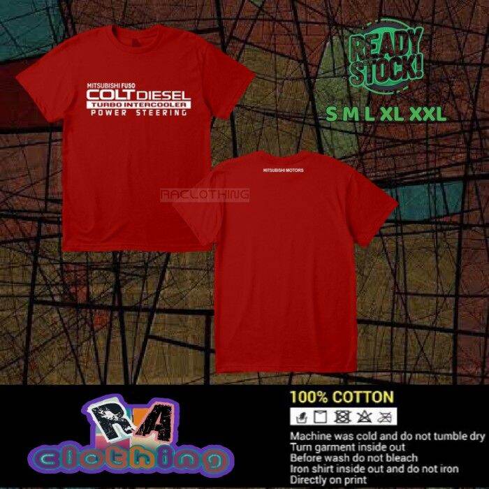 KAOS BAJU COLT DIESEL MITSUBISHI FUSO // KAOS TRUCK //CANTER MANIA RAC