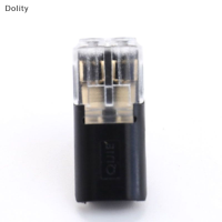 Dolity 10pcs 2Pin Quick pluggable สายไฟฟ้าสายเชื่อมต่อ CRIMP TERMINAL