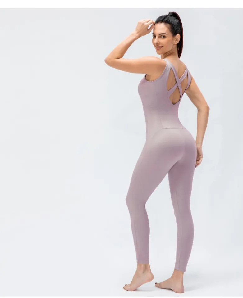  Womens One Piece Jumpsuit For Workout Yoga Dance