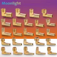 Pagoda connector 6 8 10 12 13 14 16mm hose barb connector tail thread 1/8 1/4 3/8 1/2 3/4 1BSP thread Brass Pipe Fittings Elbow