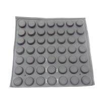 4Pcs Durable Silica Gel Non-slip Foot Pad Capacitive Mechanical Keyboard DIY Kits 5mm Thin Black Feet Pads E8BE