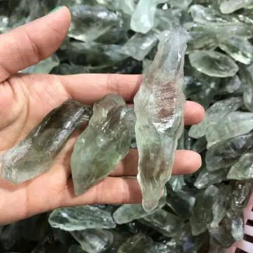 Raw green sale quartz