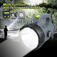 waterproof Super bright LED searchlight 5000lm Flashlight portable xenon long-range multi-function Torch lamp For Outdoor