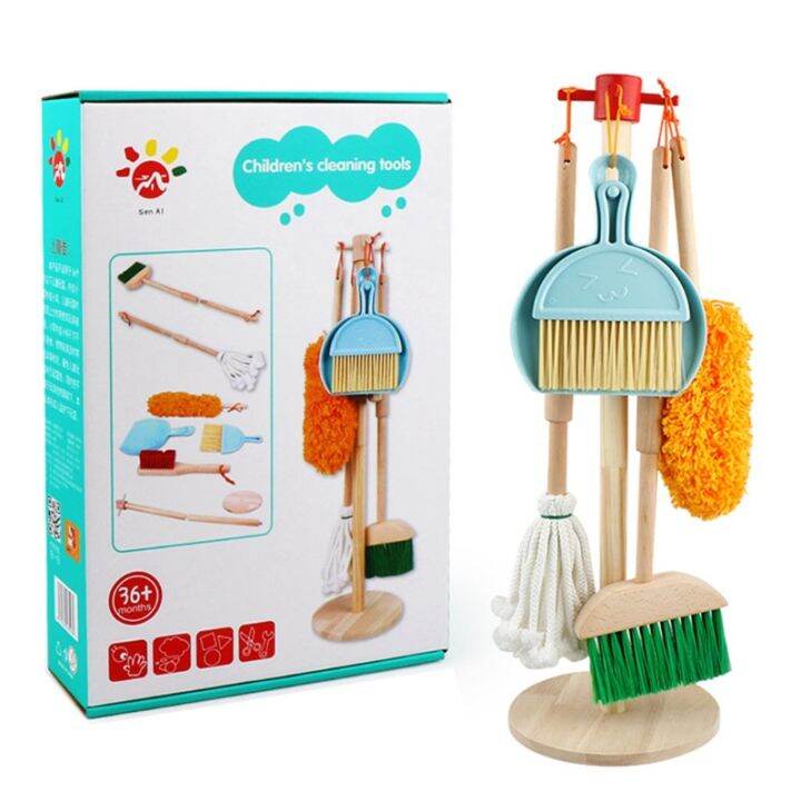 1set-toddler-toy-gift-for-kids-broom-amp-cleaning-set-toy-with-broom-mop-duster-cleaner-interactive-play-house-playsets