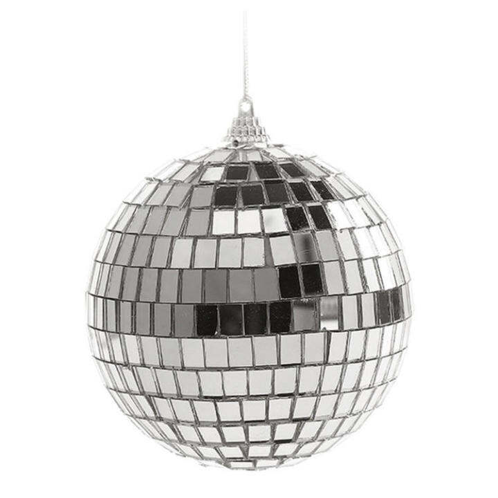 Mirror Ball Reflective Mirror Ball With Fastening Strap Mirror Disco ...