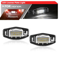 2x For Acura TL 2004-2008 RL MDX TSX RDX ILX Honda Civic Sedan Hatchback Accord Odyssey Led License Plate Lights Rear Tag Lamps