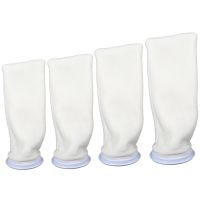 4 Pcs Fish Tank Filter Bag Replacement Bags Cotton Foam Cleanser Pouches Ring Stand Thickened Tool Filters Accessories