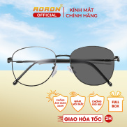 Kính Chống Ánh Sáng Xanh Đổi Màu Aoron