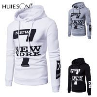 【Huieson】สเวตเชิ้ตสำหรับวิ่งกลางแจ้งของผู้ชายเสื้อยืดกลางแจ้ง2ชิ้นแบบลำลองสำหรับชุดกีฬาแฟชั่นบุรุษ