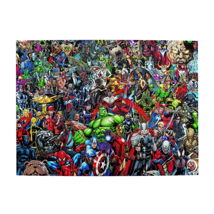 marvel-hero-wooden-jigsaw-puzzle-500-pieces-educational-toy-painting-art-decor-decompression-toys-500pcs