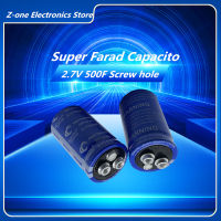 2.7V 500F 35*60มม. 500F Farad Capacitor Super Capacitor Electrolytic Capacitor ชิ้นส่วนอิเล็กทรอนิกส์ผ่านรูทั่วไป Purpose