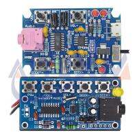 ชุดอิเล็กทรอนิกส์ DIY โมดูลรับสัญญาณไร้สายวิทยุเอฟเอ็มสเตอริโอ PCB 76MHz-108MHz DC 1.8V-3.6V