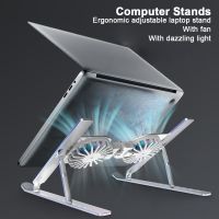 【LZ】☾◐☇  Estável dobrável Laptop Stand com ventilador de refrigeração suporte para computador acessórios para Notebook e Tablet 17 in