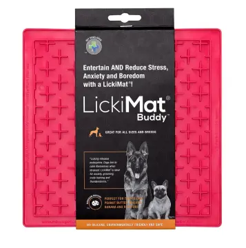 Lickimat Buddy Treat Mat For Dogs & Cats (DIFFICULTY LEVEL MEDIUM)