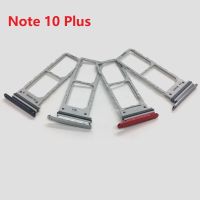 SIM Card Tray For Samsung Galaxy Note 10 Plus 10+ N975F Dual Sim Reader Holder Slot Adapter Mobile Phone Part USB Hubs