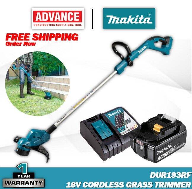 Makita Dur193z Dur193rf 18v Cordless Grass Trimmer Lazada 9348