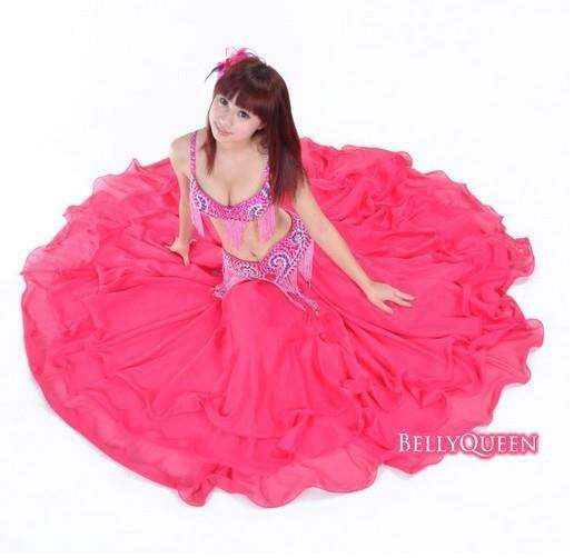 hot-dt-1-piece-chiffon-skirt-dancing-dress-belly-costume-14-colors