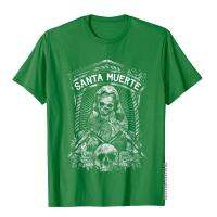 La Santa Muerte The Mexican Grim Shirt Wholesale Young Tops &amp; Tees เสื้อยืดด้านบนที่สะดวกสบาย Cotton Family