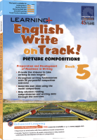 SAP Learning English Write on Track! Picture compositions Learning Series picture reading writing grade 456 English model writing basic English original imported