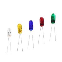 Hot Selling 100Pcs 3Mm 14V Mini Grain Of Wheat Bulbs Mixed Color Red Yellow Blue Green White