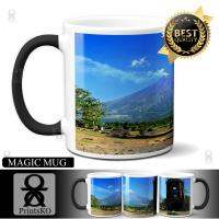 Mug Magic Mountains หรือ Mug สีขาว - ออกแบบภูเขาแม่กลอง