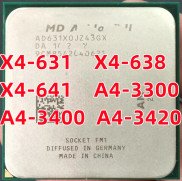 Bộ Xử Lý CPU Máy Tính Để Bàn Athlon X4 631 638 641 A4 3300 3400 3420 CPU
