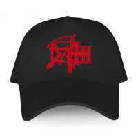 New yawawe man high quality cap Black DEATH Logo HEAVY METAL Casual Novelty hat Summer Cotton Mens Fashion baseball caps