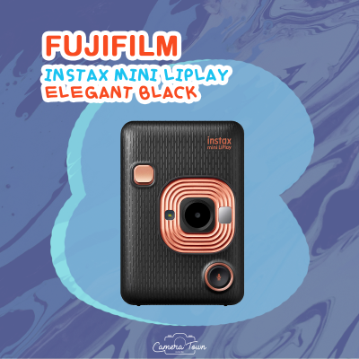 กล้องอินสแตนท์ FUJIFILM Instax Mini LiPlay Elegant Black