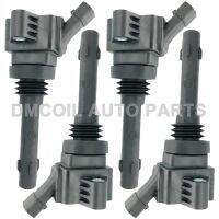 4ชิ้นคอล์ยจุดระเบิดสำหรับ JAC J3 J6 J5 J4 J7 SEI 3 4 7 X200 Ffrison T3 T5 T6 T8รถกระบะ T40 1.5T 2.0 F01R00A099 2011- F01R00A066