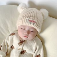 Qiu dong season super sprouting newborn infant child cute baby hat baby hat for men and women born knitted cap