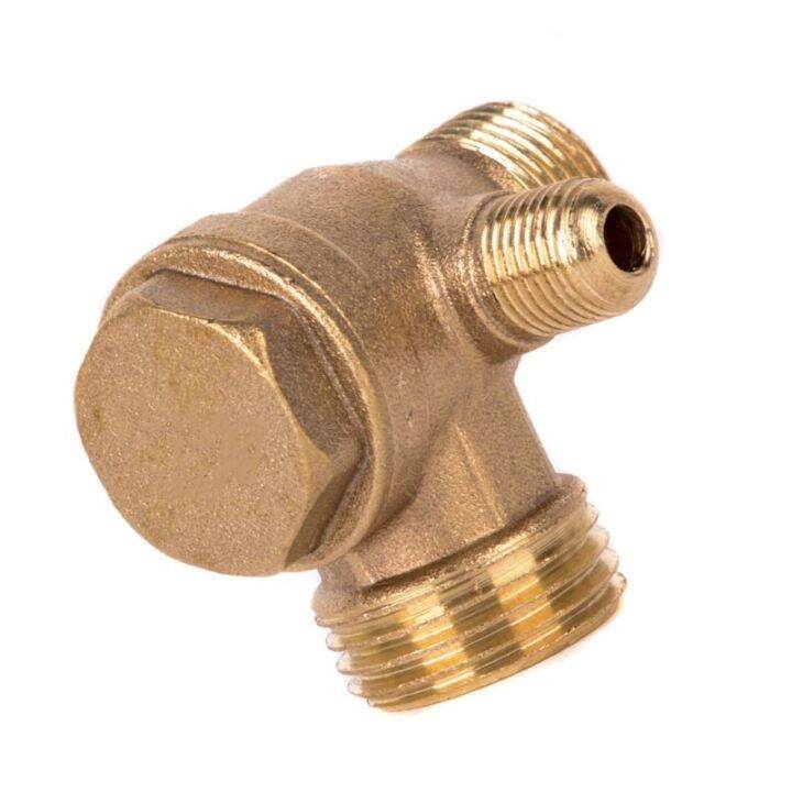 c63b-3-port-brass-male-threaded-check-valve-connector-tool-for-air-compressor-prevent