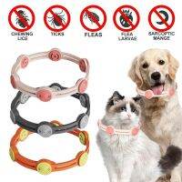 ZZOOI Flea &amp; Tick Prevention Pet Collar Adjustable Dog &amp; Cat Collar Pest Control Protect Rubber Flea Killer Collar Pet Cat Accessories