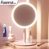 ☢◄ Led cosmetic mirror with light supplement its type portable dormitory desktop intelligent bedroom