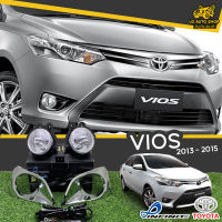 ไฟตัดหมอกวีออส ชุดไฟตัดหมอก โตโยต้าวีออส TOYOTA VIOS 2013-2015 ( ยี่ห้อ INFINTE )  พร้อมอุปกรณ์ครบชุด