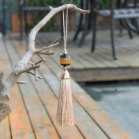 【YF】✣♞  Jewelry Crafts Tassel for Decoration Accessories Silk Tassels Fringe Curtains Keychain Doors