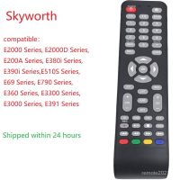 Skyworth รีโมตสมาร์ททีวี 32E2000 40E2000 43E2000 50E2000 55E2000 32E2000D 40E2000D 43E2000400 40e2000d 43E2000D 50E2000D 55E2000D 32E200A 50E3000 50E3300 32E380i 40E380i 43E380i