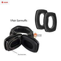 1คู่แผ่นรองหูฟัง Ear Cushions Earmuffs พร้อมหัวเข็มขัดสำหรับ Howard Leight โดย Honeywell Impact ชุดหูฟัง