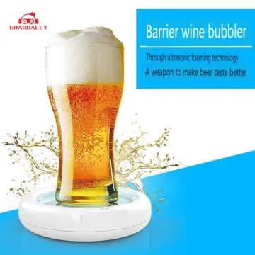 Beer Frother Ultrasonic Beer Foamer Beer Foam Maker for Family